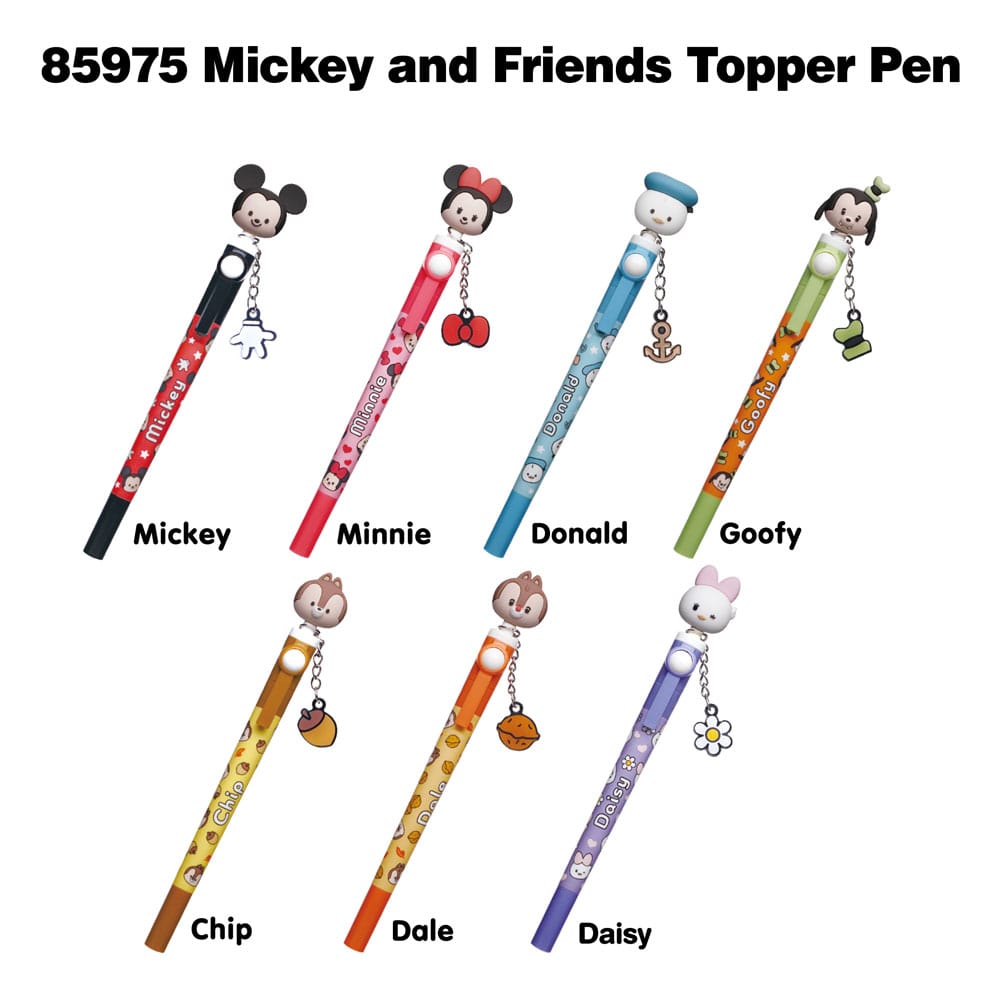 Micky and Friends 3D Head Topper Spinning Pen Monogram Int.