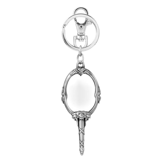 Beauty and the Beast Pewter-Keychain Mirror Keyrings