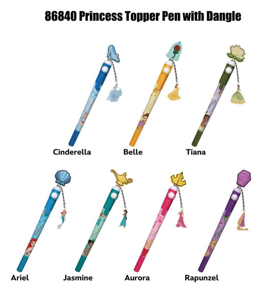 Princess 3D Head Topper Spinning Pen Display (16)