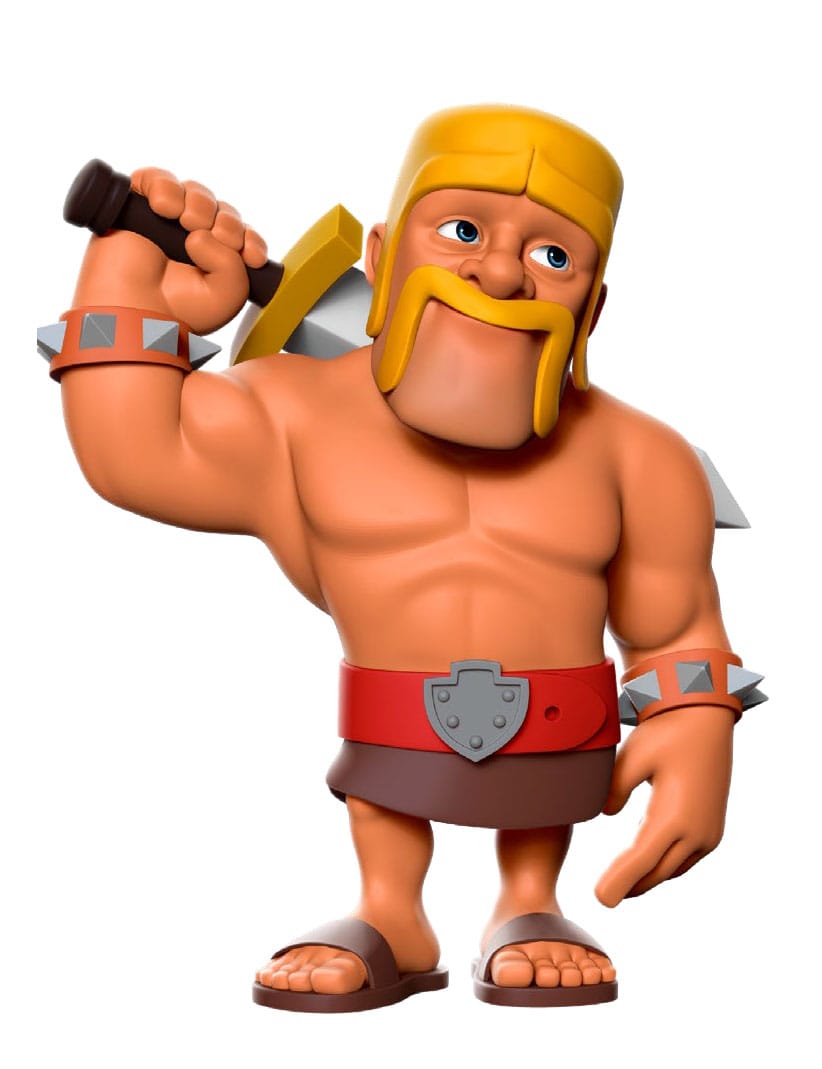 The World of Clash Minix Figure Clash of Clans Barbarian 12 cm Minix