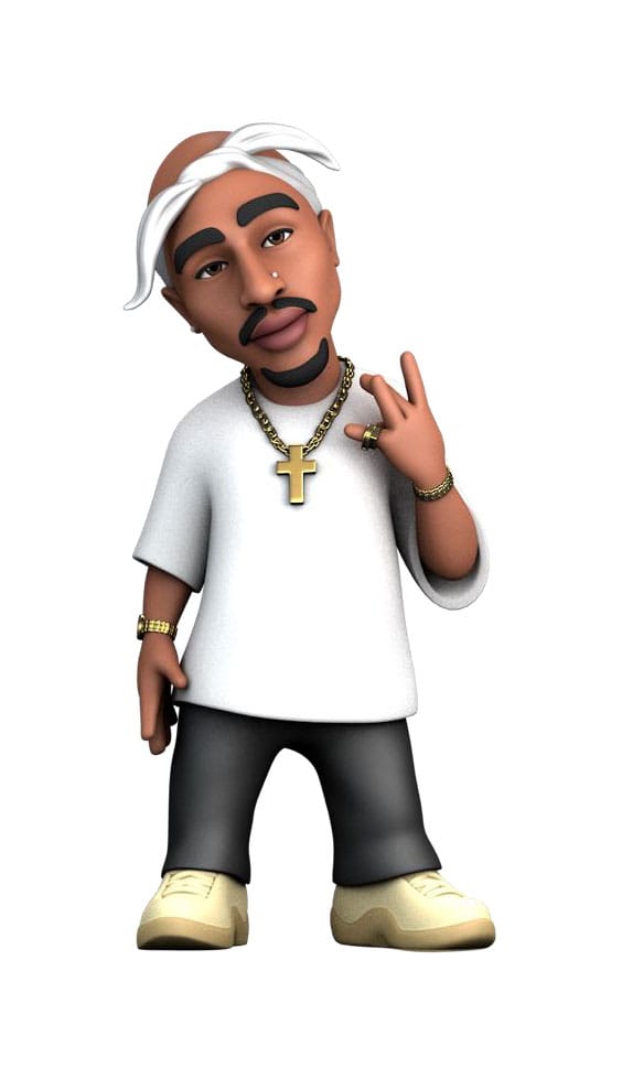 Tupac Comics Minix Figure Tupac Shakur 12 cm Minix