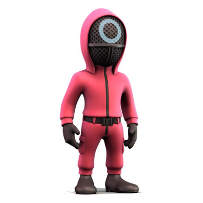 Squid Game Minix Figure Masked Circle Guard 12 cm