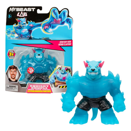Mr. Beast Lab Goo Jit Zu Stretch Figure Hypercharged Panther 11 cm Moose Toys