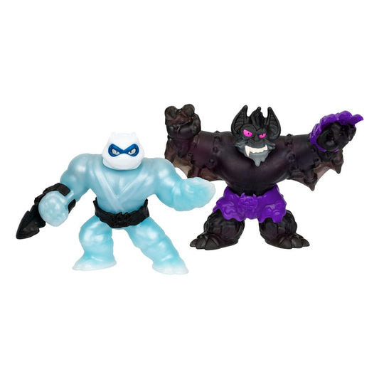 Heroes of Goo Jit Zu Meteor Madness Stretch Figures 2-Pack Pantaro vs. Sludgewing 12 cm Mini-figures