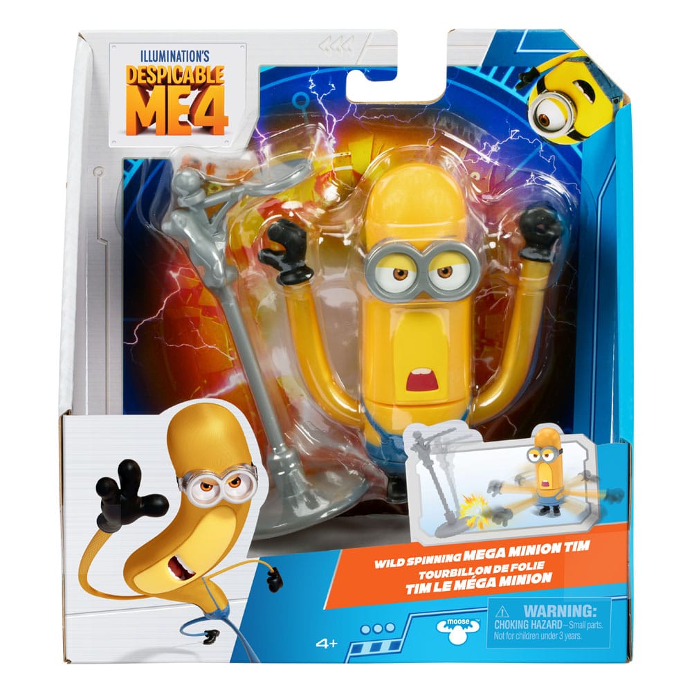 Despicable Me 4 Mega Minion Action Figure Tim Moose Toys