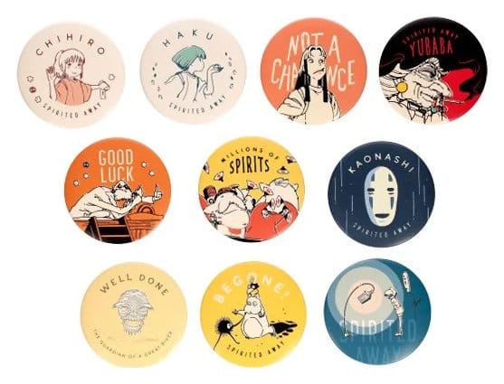 Spirited Away Pins Chihiro Anniversary 6 cm Blind Box Assortment (10) Movic