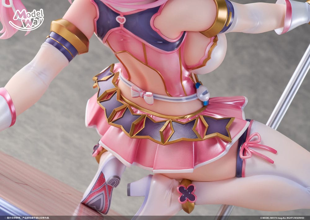 Pet angel cheerly pink PVC Statue 1/4 Momoka Sakuraba 31 cm Model Way