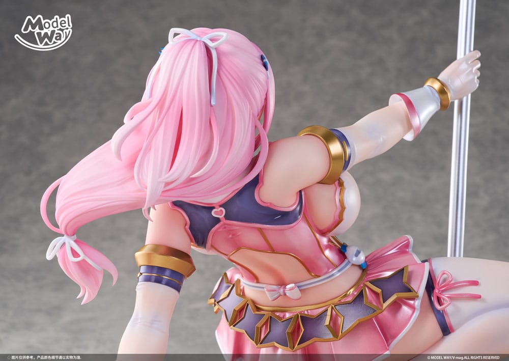 Pet angel cheerly pink PVC Statue 1/4 Momoka Sakuraba 31 cm Model Way