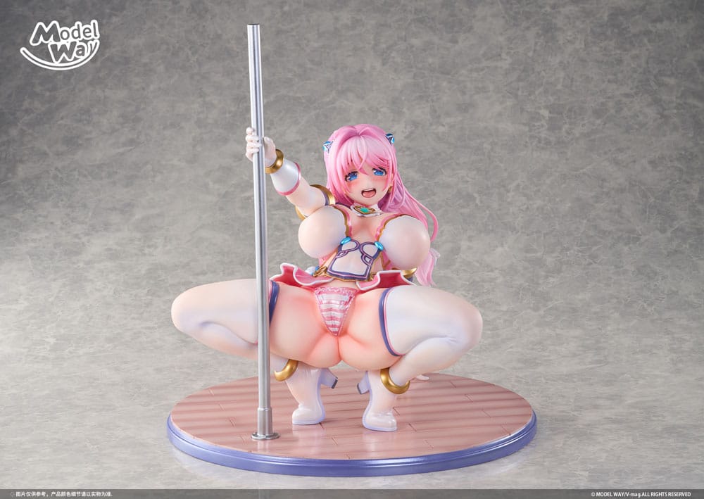 Pet angel cheerly pink PVC Statue 1/4 Momoka Sakuraba 31 cm Model Way