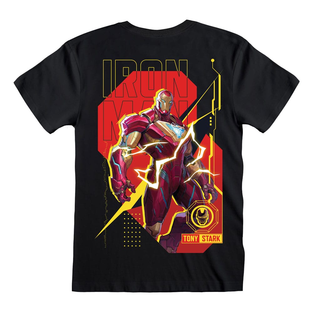 Marvel Rivals T-Shirt Iron Man Size S T-shirts