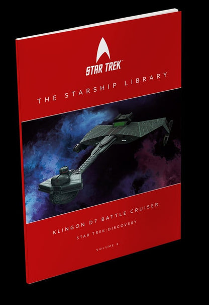Star Trek Library Die-Cast Klingon D7 Battle Cruiser 10 cm