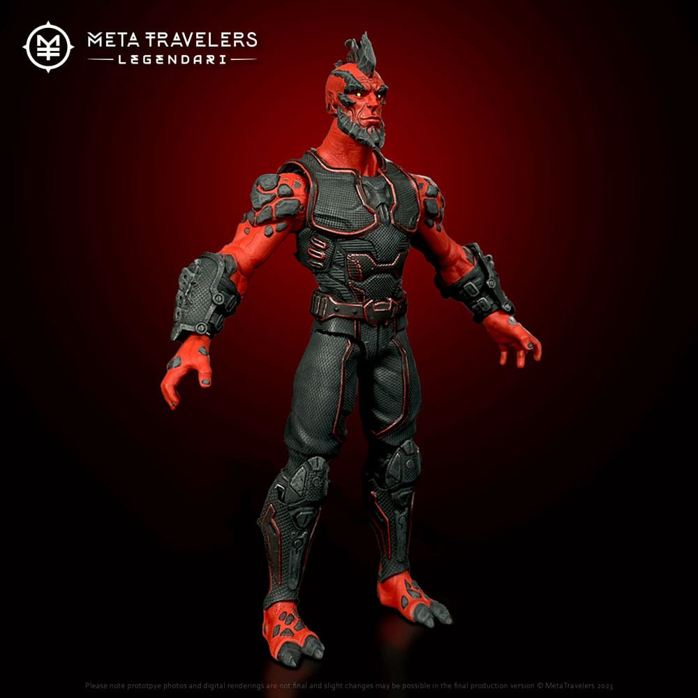 Legendari Actionfigur 1/10 Crimson Enforcer 18 cm MetaTravelers