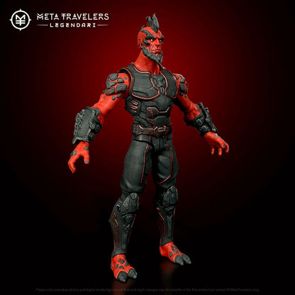 Legendari Actionfigur 1/10 Crimson Enforcer 18 cm MetaTravelers