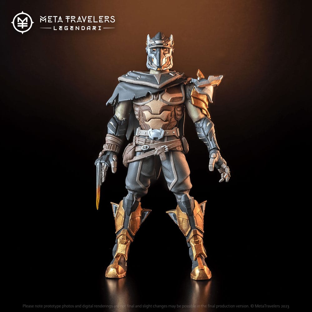 Legendari Actionfigur 1/10 Cyberius Kaine 18 cm MetaTravelers