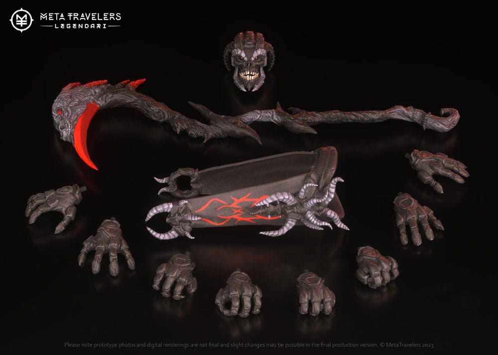 Legendari Actionfigur 1/10 Obsidious 18 cm MetaTravelers