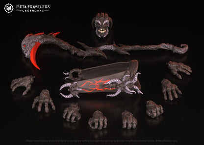 Legendari Actionfigur 1/10 Obsidious 18 cm MetaTravelers