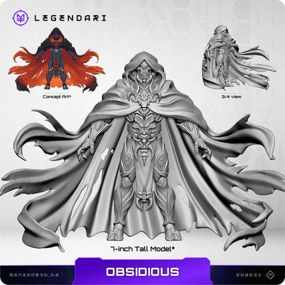 Legendari Actionfigur 1/10 Obsidious 18 cm MetaTravelers