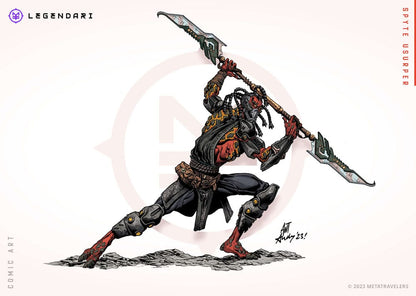 Legendari Actionfigur 1/10 Spyte Usurper 18 cm MetaTravelers