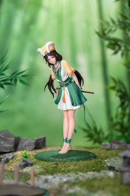 Original Character Gift + PVC Statue 1/10 Gentle tapping on the bamboo flute  AÂ´nu 17 cm