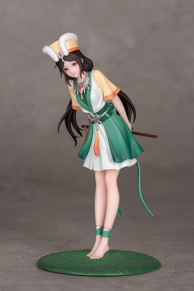 Original Character Gift + PVC Statue 1/10 Gentle tapping on the bamboo flute  AÂ´nu 17 cm