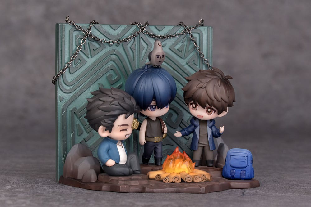 The Graver Robbers´ Chronicles PVC Statue Meeting at Changbai Mountain 12 cm Statues