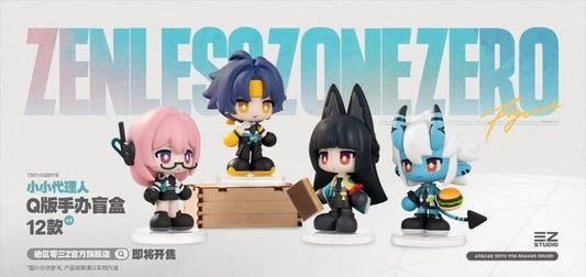 Zenless Zone Zero PVC Mini Figures Tiny Agents 8-10 cm Blind Box Display (12)