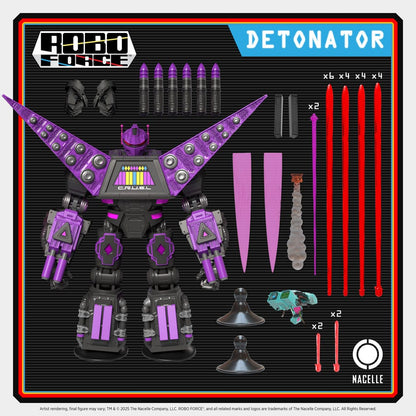 Robo Force Action Figure Wave 2 Detonator 24 cm