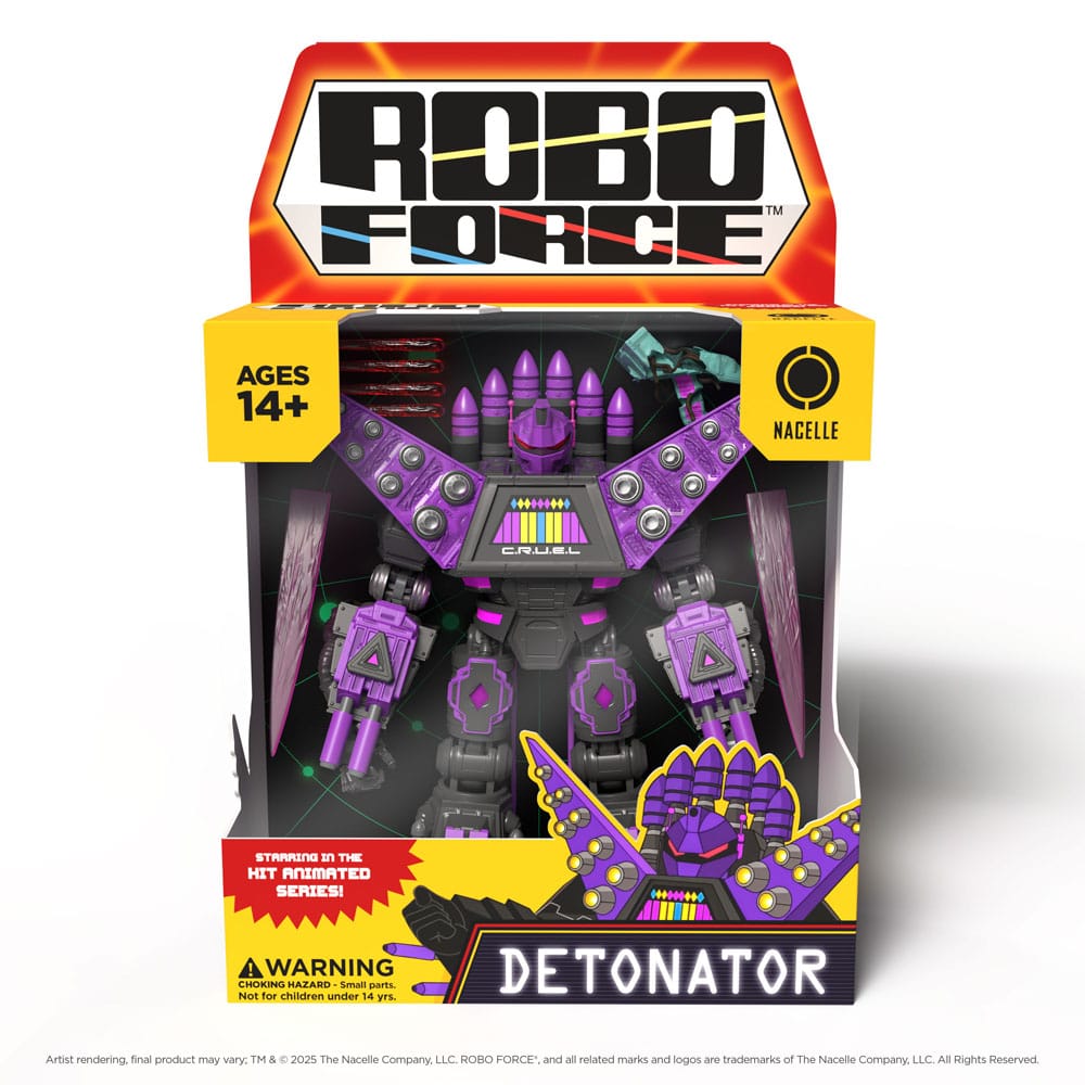 Robo Force Action Figure Wave 2 Detonator 24 cm