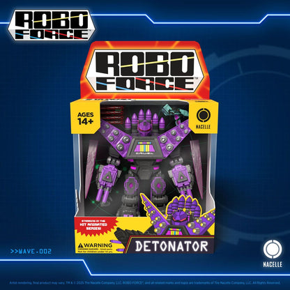 Robo Force Action Figure Wave 2 Detonator 24 cm