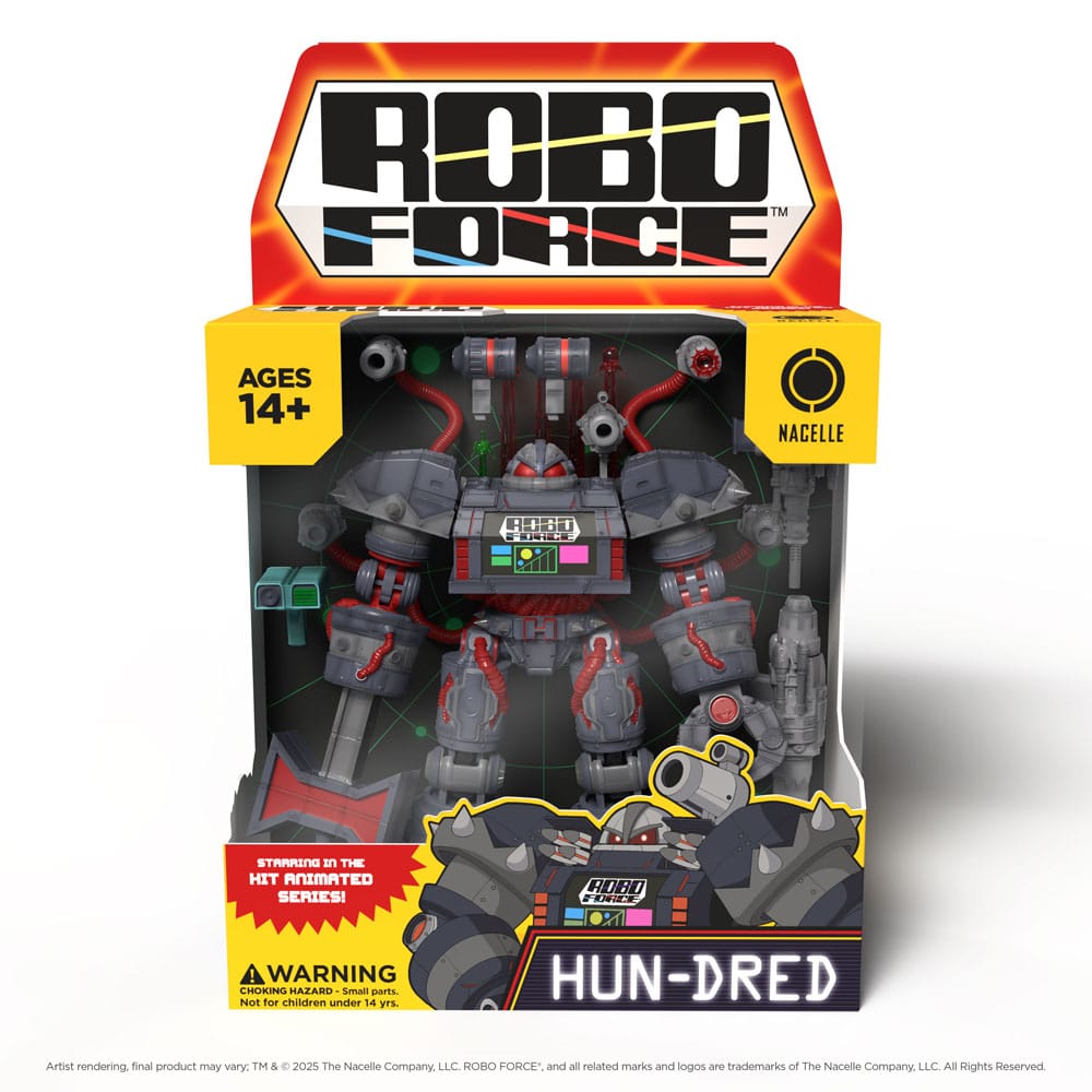 Robo Force Action Figure Wave 2 Hun-Dred 23 cm