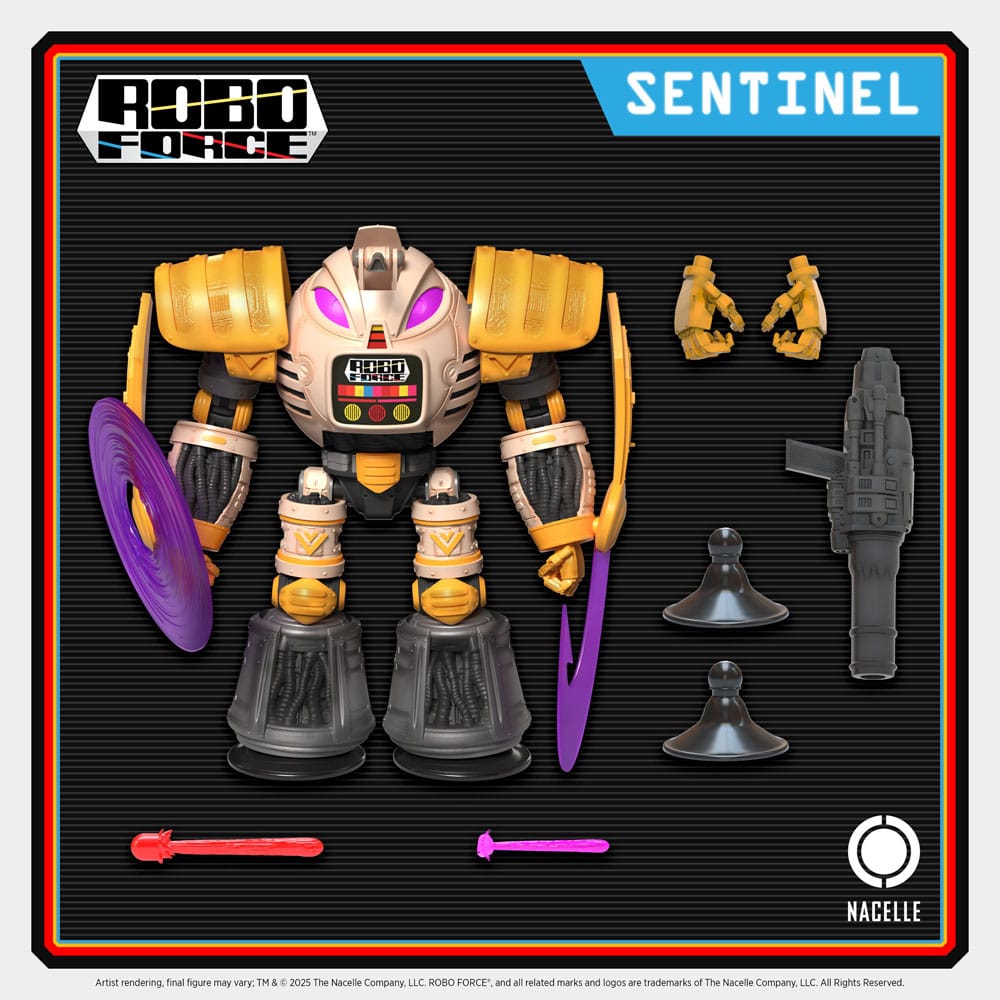 Robo Force Action Figure Wave 2 Sentinel 18 cm