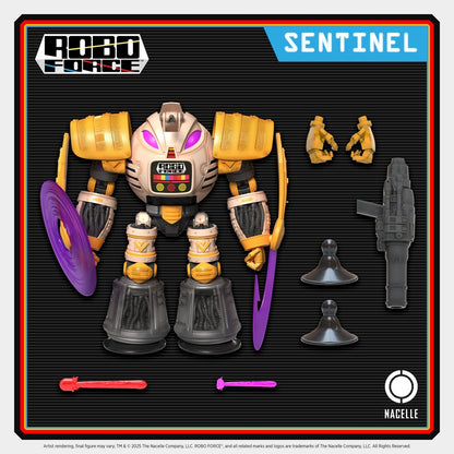 Robo Force Action Figure Wave 2 Sentinel 18 cm