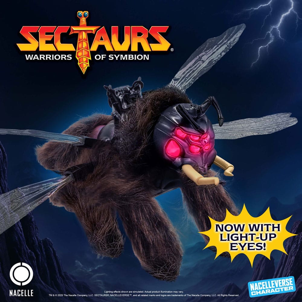 Sectaurs: Warriors of Symbion Action Figure Wave 2 SpiderFlyer 23 cm Nacelle Consumer Products