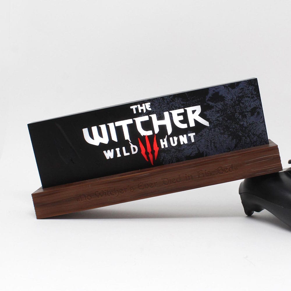 The Witcher LED-Light Wild Hunt Logo 22 cm Neamedia Icons