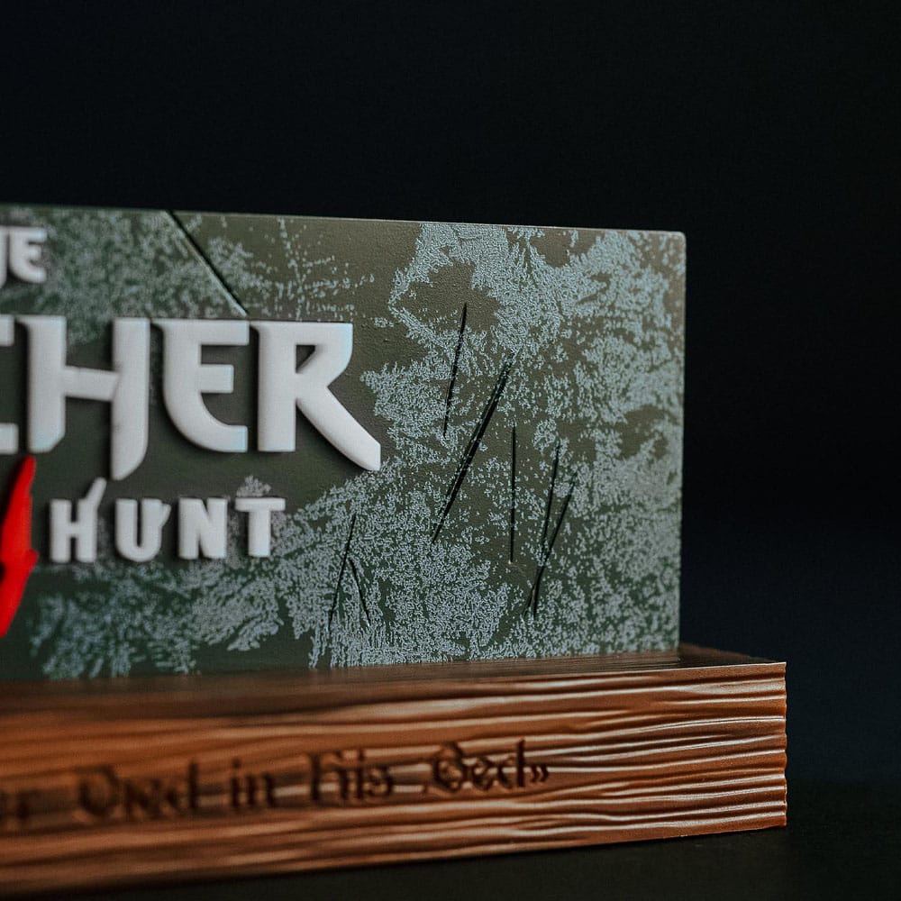 The Witcher LED-Light Wild Hunt Logo 22 cm Neamedia Icons
