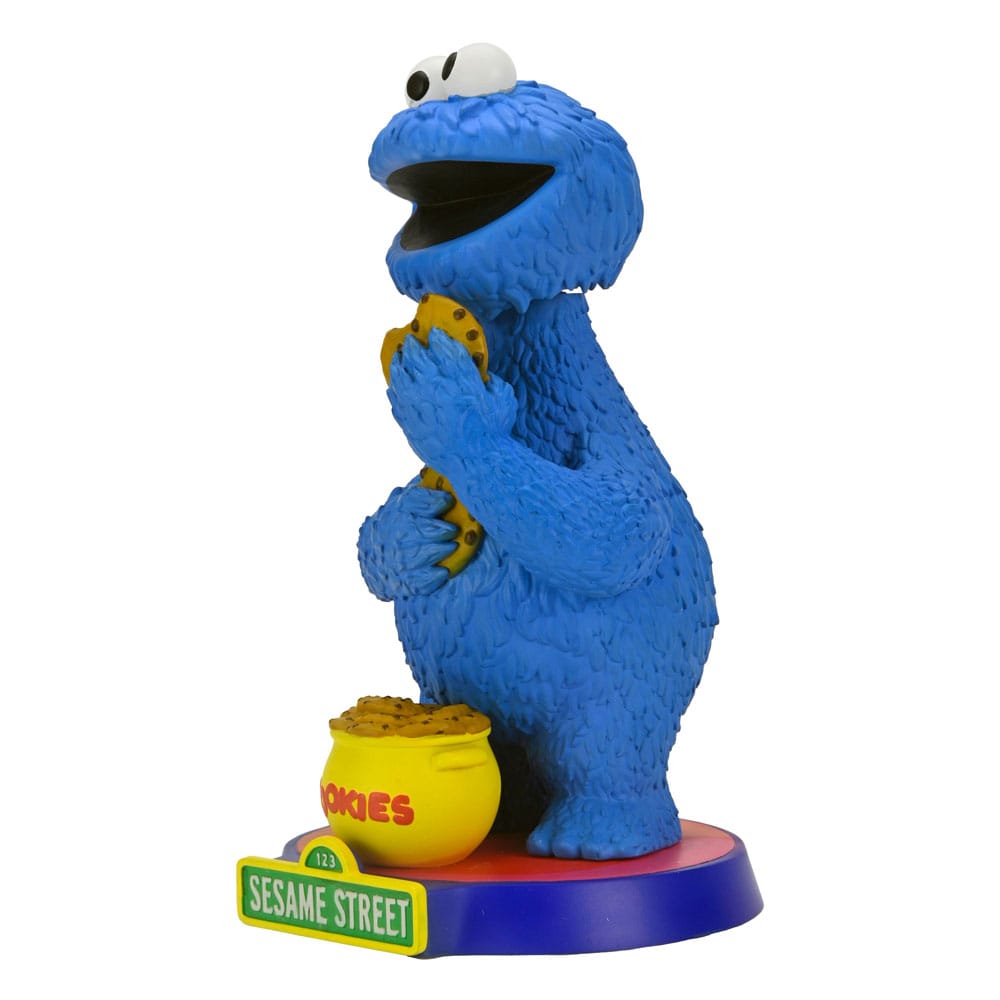 Sesame Street Head Knocker Bobble-Head Cookie Monster 18 cm NECA