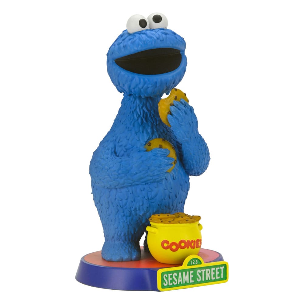 Sesame Street Head Knocker Bobble-Head Cookie Monster 18 cm NECA