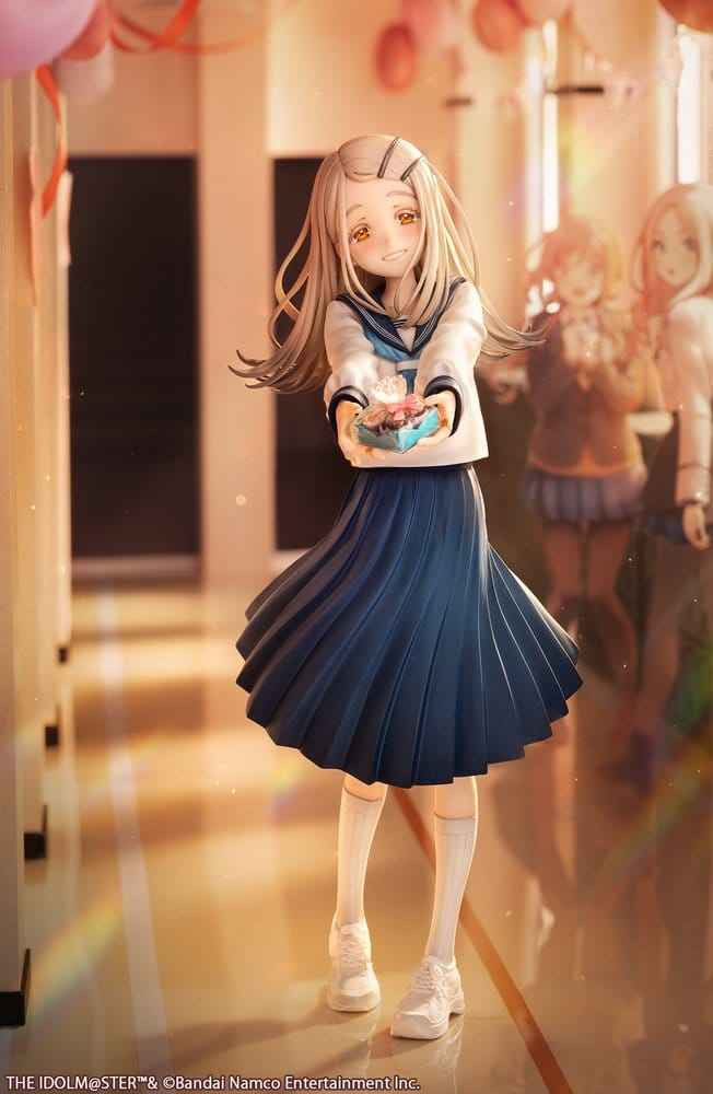 Gakuen The Idolmaster PVC Figure 1/7 Hiro Shinosawa Happy Mille-feuille Ver. 25 cm