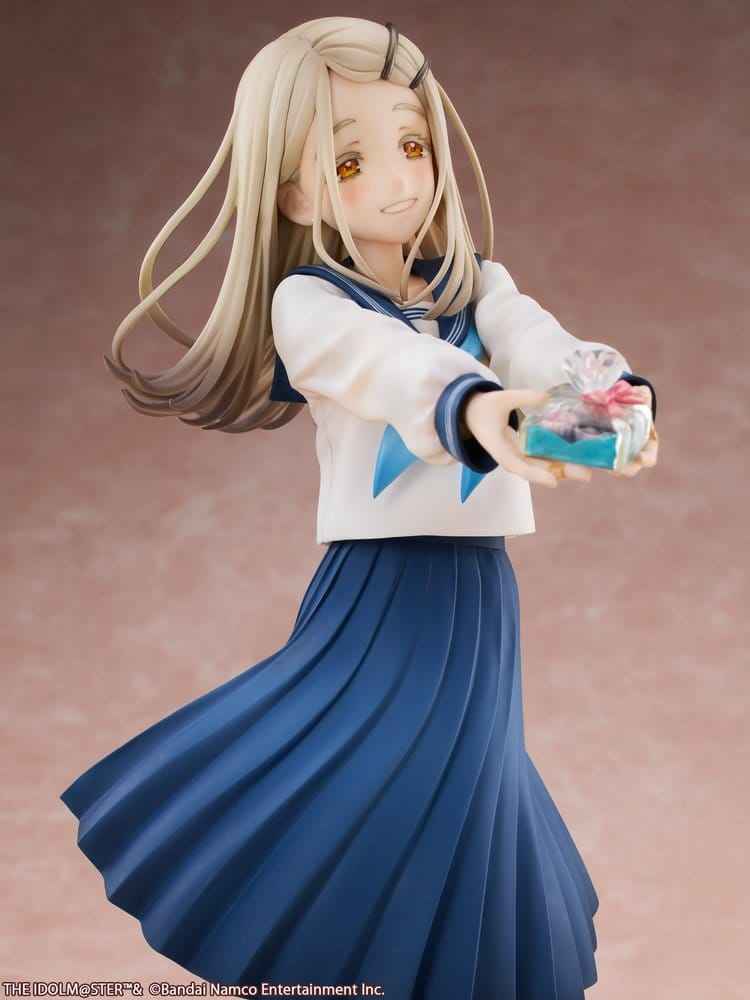 Gakuen The Idolmaster PVC Figure 1/7 Hiro Shinosawa Happy Mille-feuille Ver. 25 cm