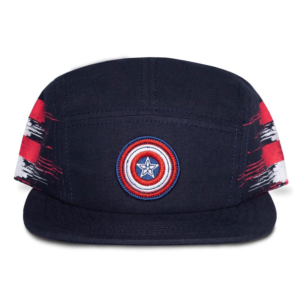 Captain America Brave New World Snapback Cap Shield 6 Panel Difuzed