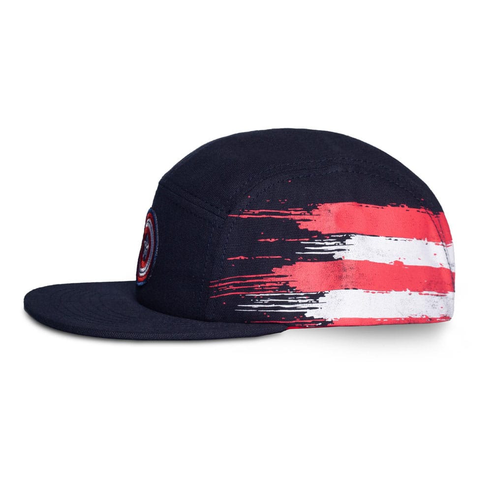 Captain America Brave New World Snapback Cap Shield 6 Panel Difuzed