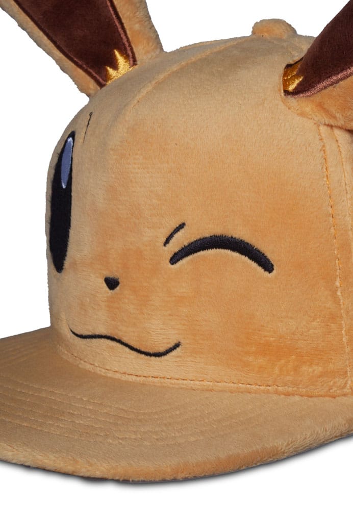 Pokemon Snapback Cap Winking Eevee Difuzed