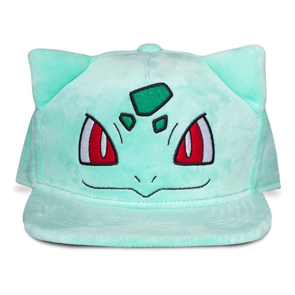 Pokémon Plush Snapback Cap Bulbasaur Difuzed
