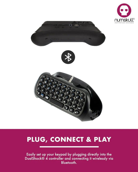 PlayStation 4 Mini Keyboard / Chatpad Bluetooth Wireless