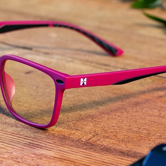 Numskull eSports Glasses Kids Pink Blue Light Blocking
