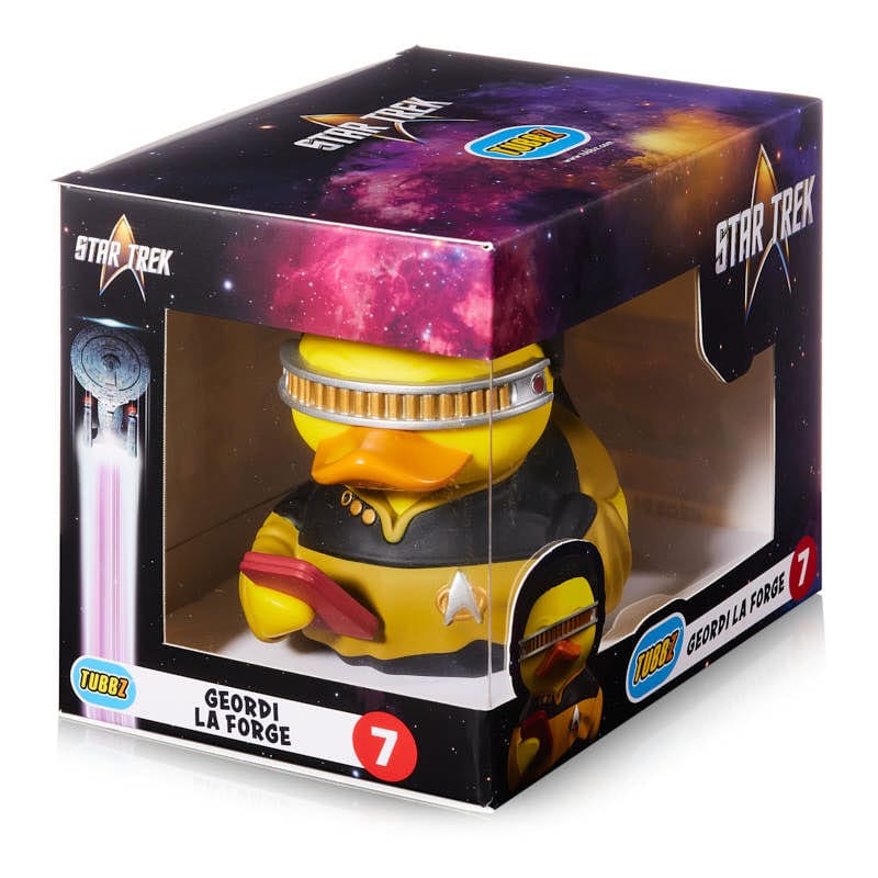 Star Trek Tubbz PVC Figure Geordi La Forge Boxed Edition 10 cm Numskull