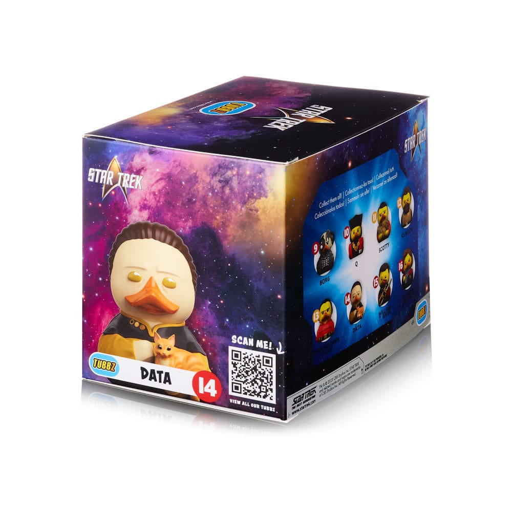 Star Trek Tubbz PVC Figure Data Boxed Edition 10 cm