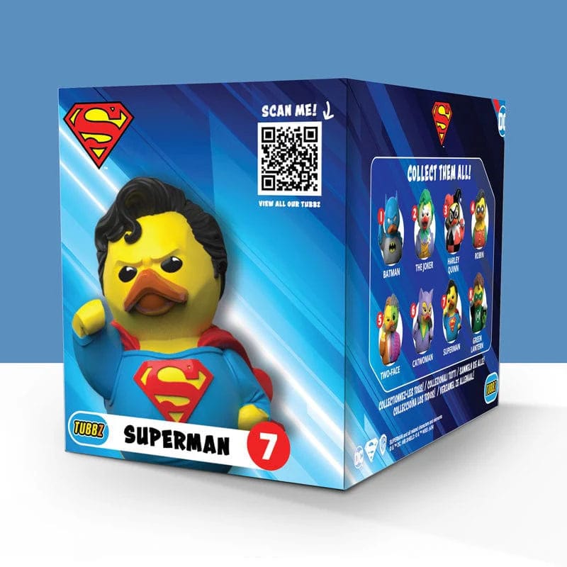 DC Comics Tubbz PVC Figure Superman Boxed Edition 10 cm Numskull