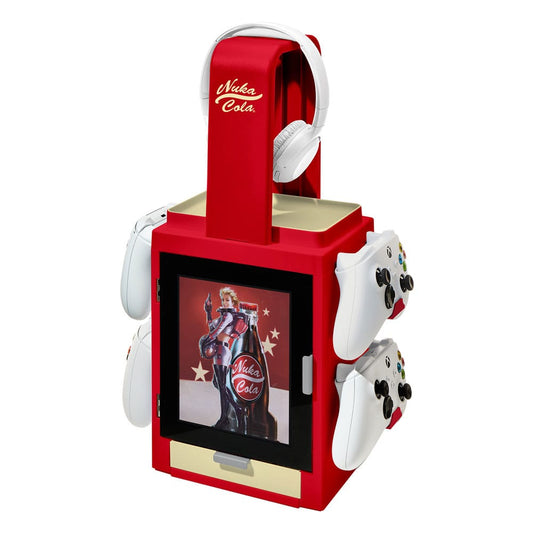 Fallout Gaming Locker with lightening Nuka Cola Adapters