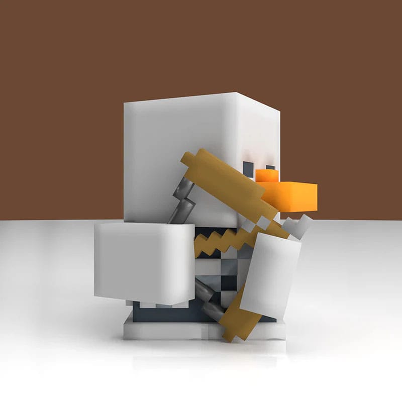 Minecraft Tubbz PVC Figure Skeleton 1st Edition 10 cm - FanofThings.co.uk